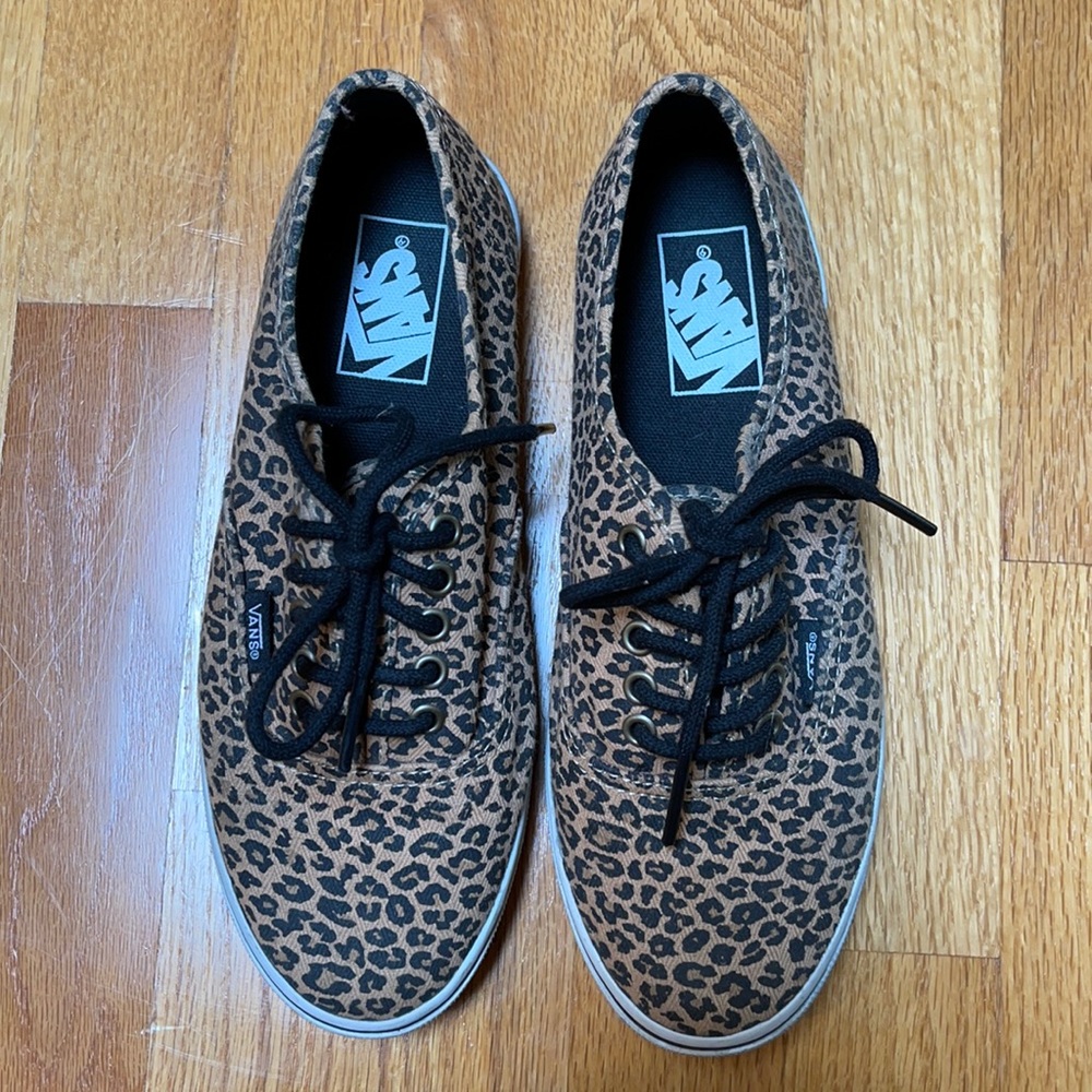 Vans Slim Leopard Tie Sneaker